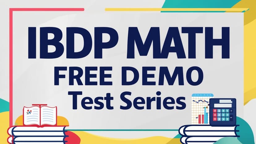 IBDP Math - Free Demo Test Series
